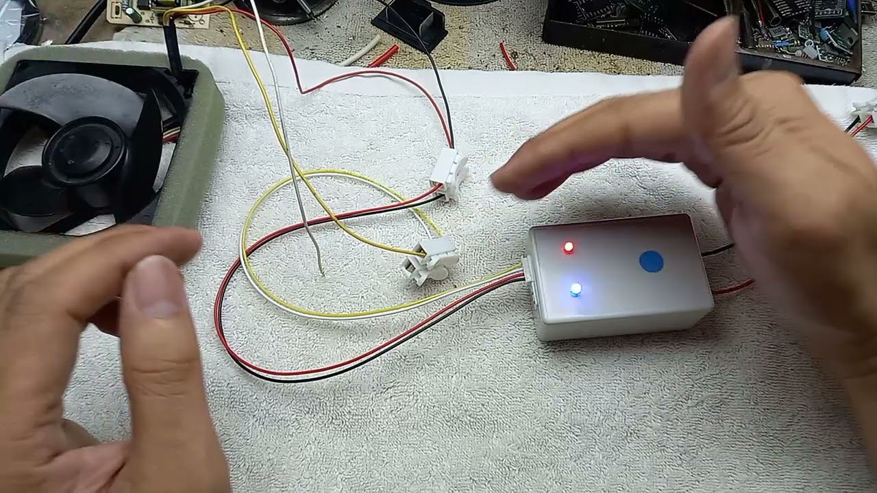 Hướng dẫn Sử dụng Bộ Test Quạt 2, 3, 4 dây và Quạt 3 pha của Tủ lạnh. Zalo 0904217430