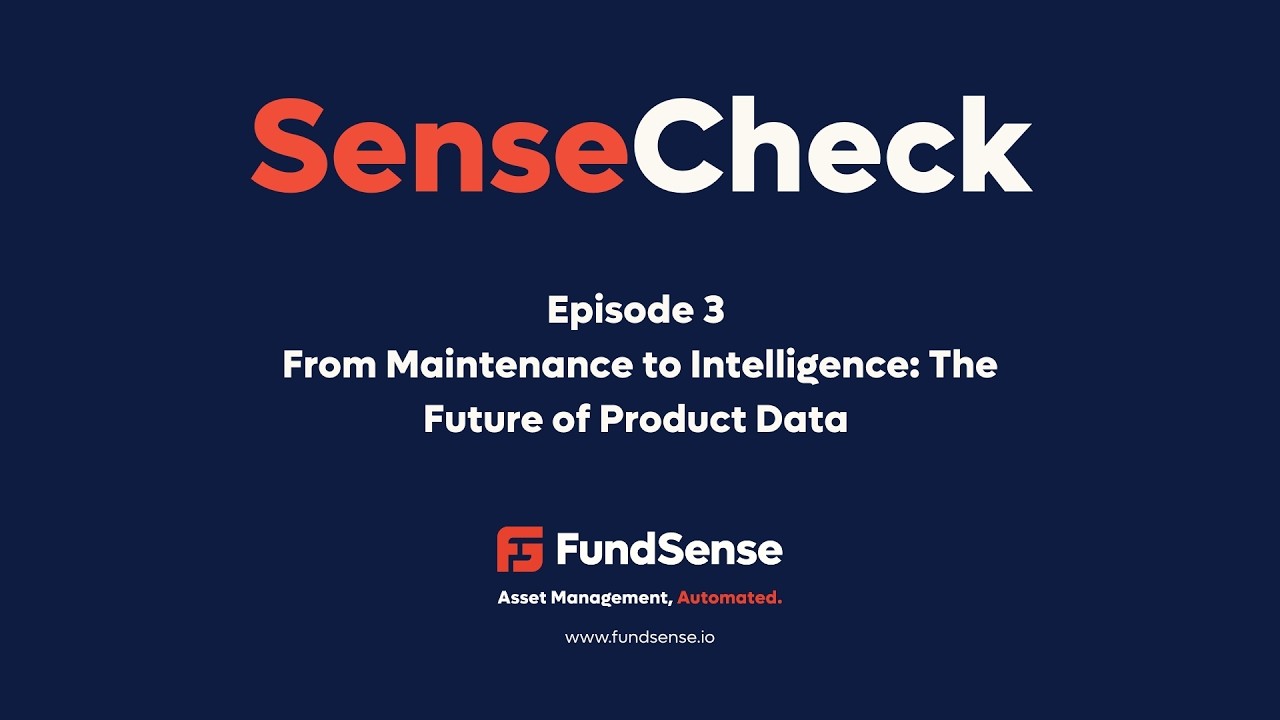 SenseCheck Ep 3 From Maintenance to Intelligence The Future of Product Data