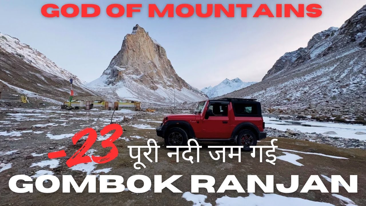 Extrem Snow Drive Shinkula To Gombok Rangan ; Winter Camping Gombok Rangjon Zanskar Valley |#snow 
