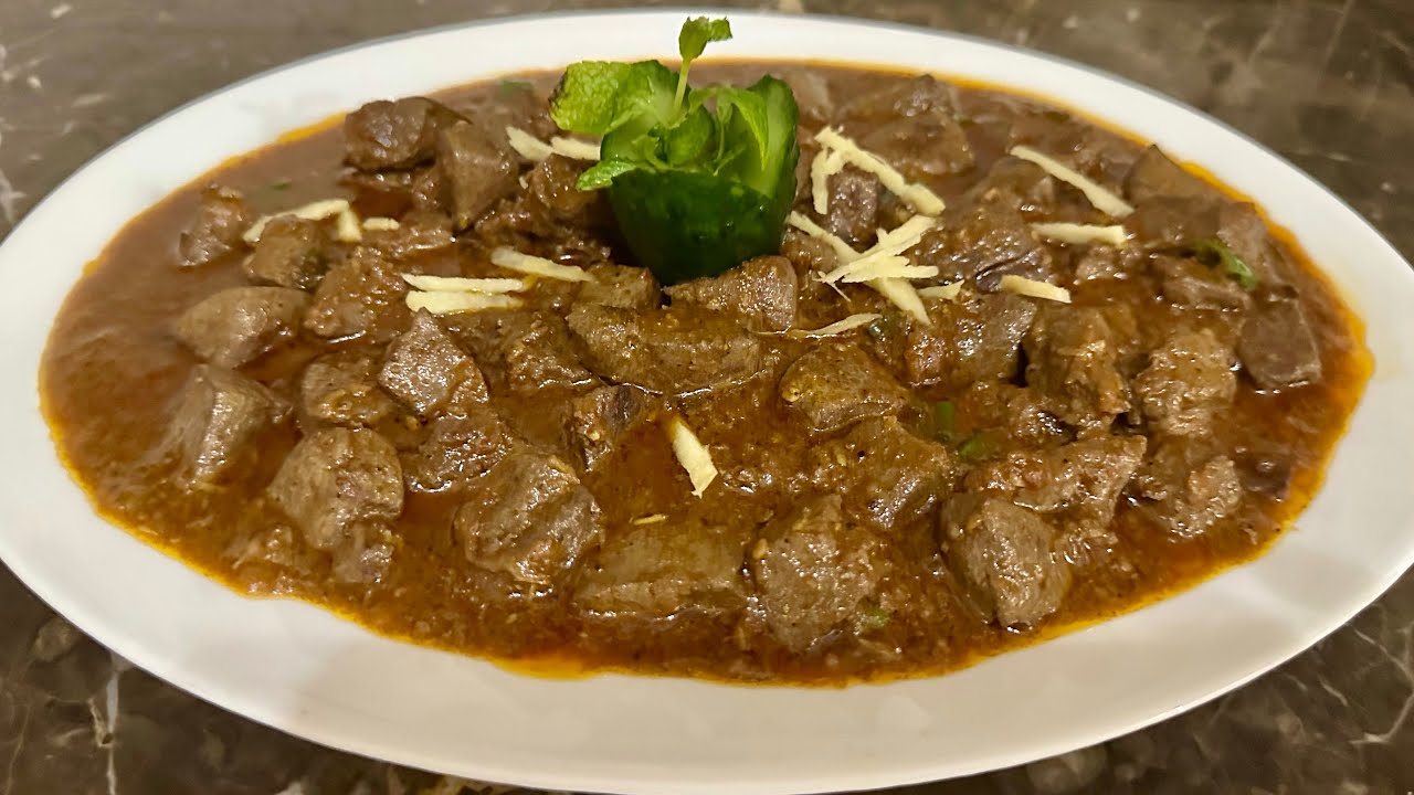 طرز پوخت کرایی جگر گوسفند/Cooking karaey