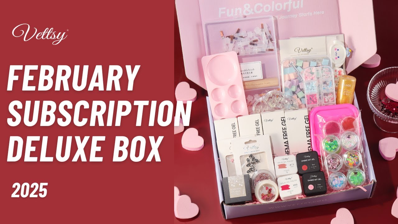 Vettsy Monthly Subscription Deluxe Box-February 2025 Unboxing & Tutorial