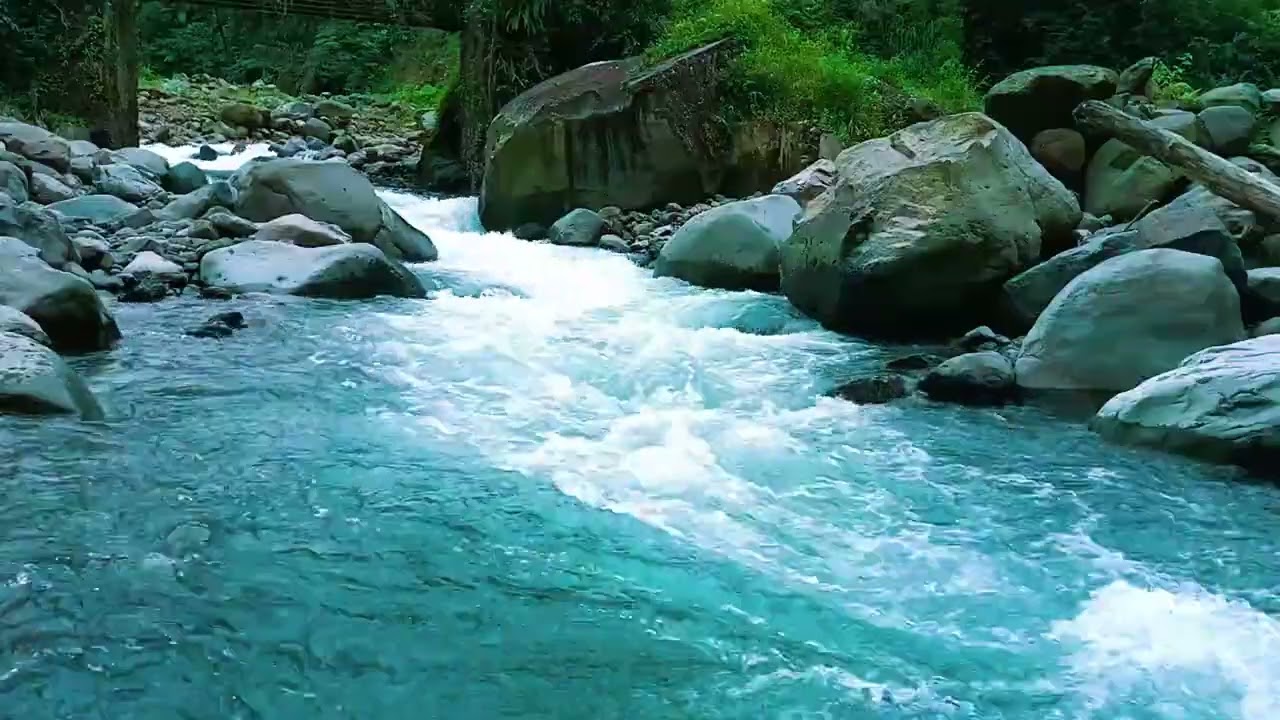 Gentle River Sounds for Deep Sleep and Relaxation All Night