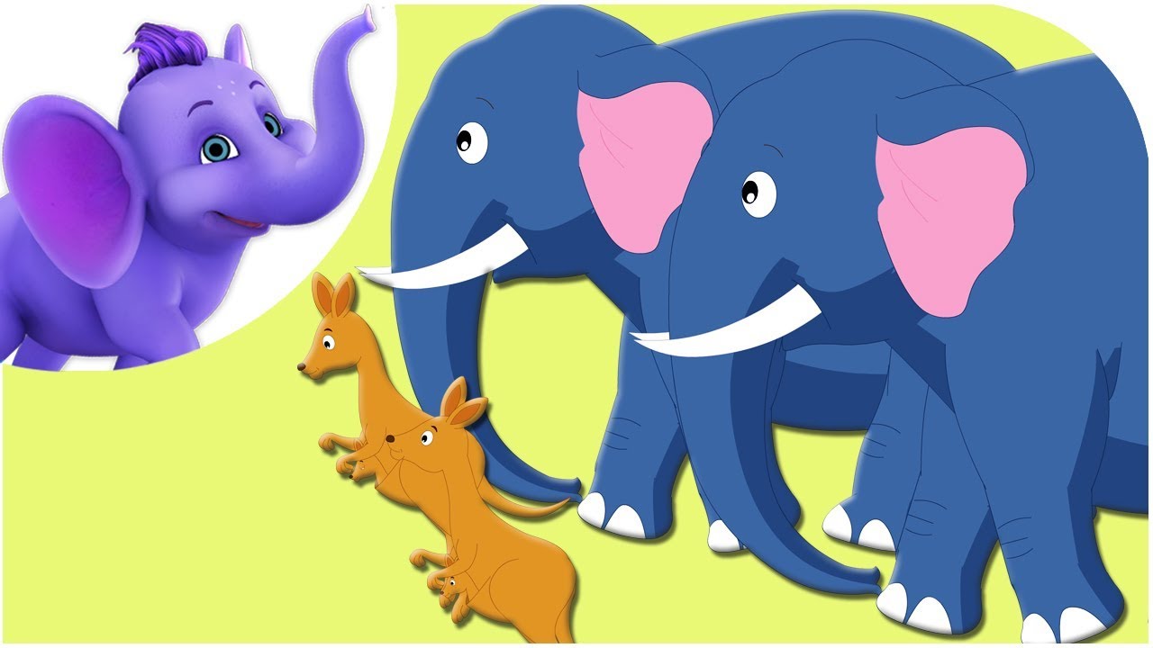 The Animals Came In Two By Two - Nursery Rhyme with Karaoke