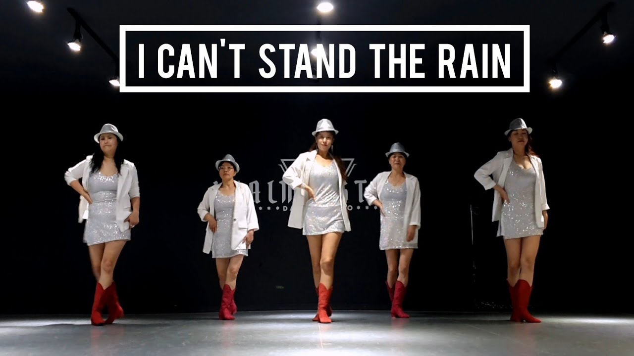 I Can't Stand The Rain Line Dance Demo- Beginner