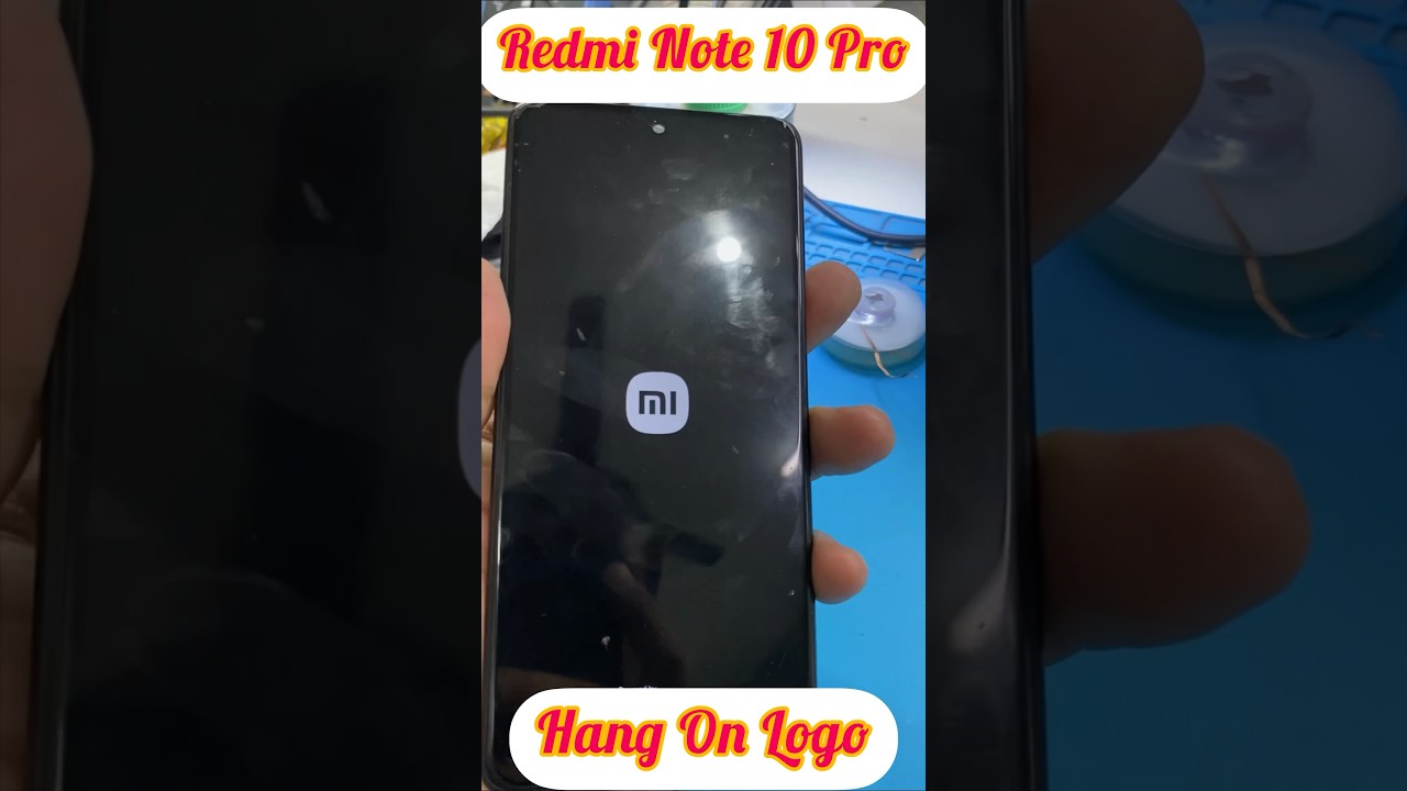 Redmi Note 10 Pro Hang On Logo