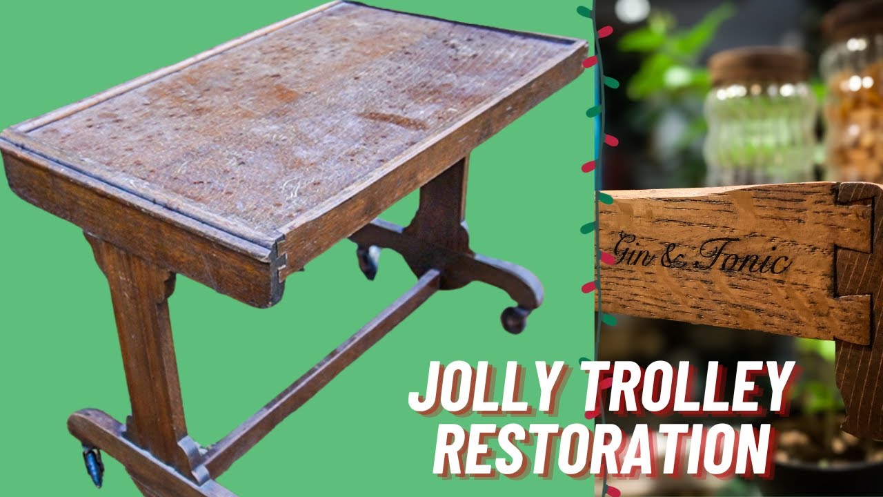 Festive Tea Trolley Restoration