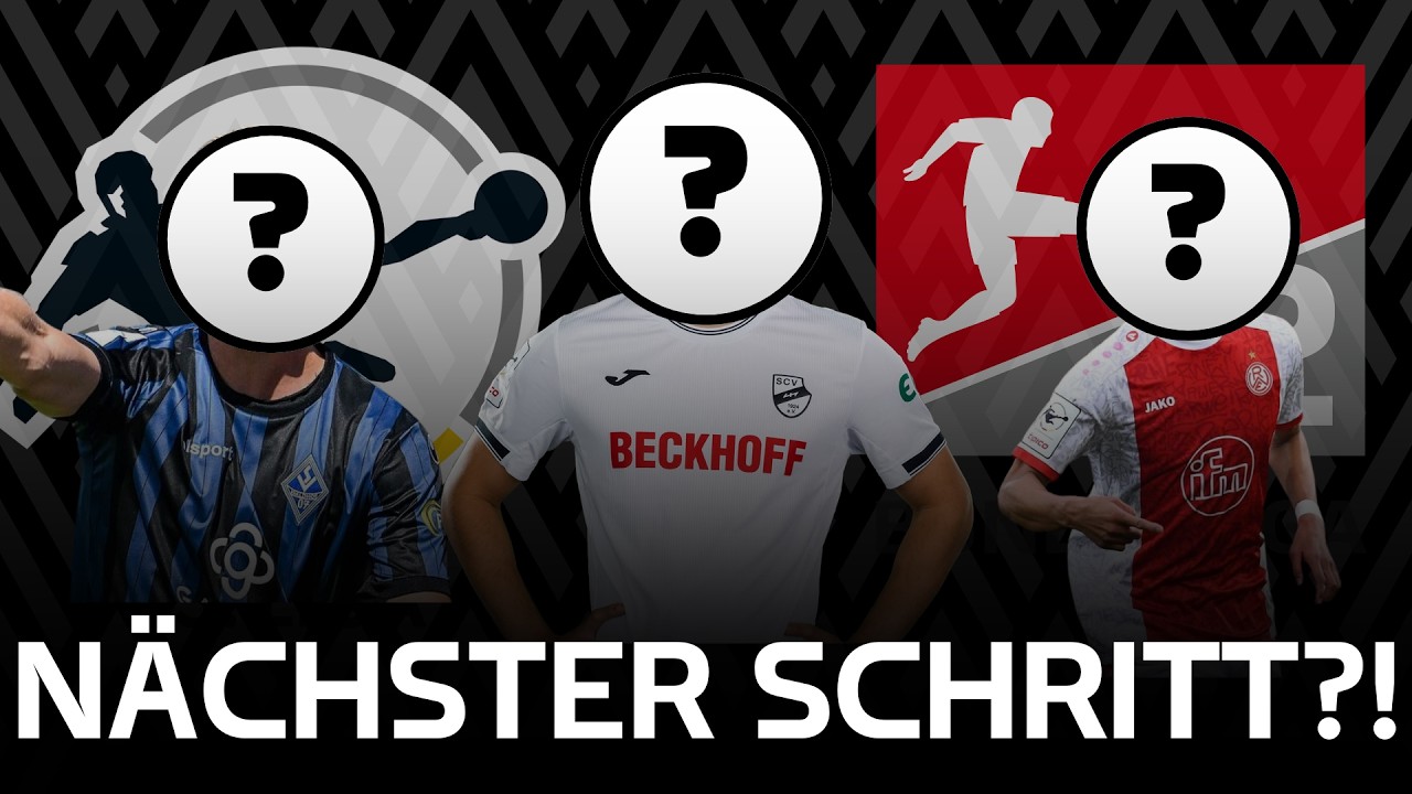 Vertrag l&auml;uft aus! 6 3.Liga-Spieler f&uuml;r die 2.Bundesliga!