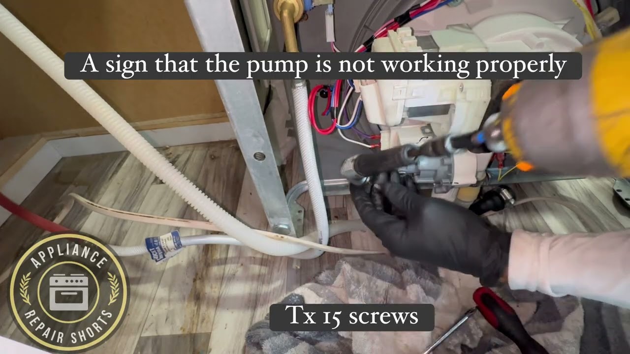 Посудомоечная машина Frigidaire не сливает воду | Вода в посудомоечной машине | Плохо моет