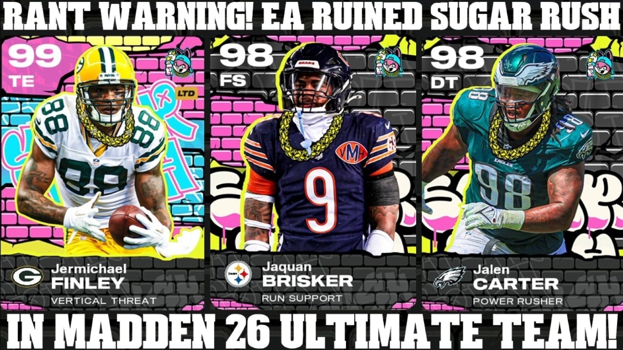 RANT WARNING! EA HAS RUINED SUGAR RUSH PART 1! H2H EVENT STILL GONE!