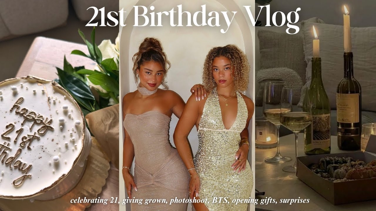 21ST BIRTHDAY VLOG l spend our bday with us....