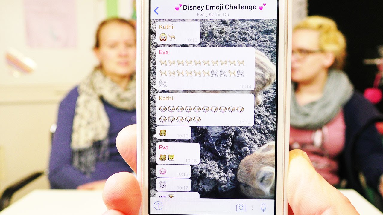 NEUE Emoji Challenge | DISNEY FILME als Emojis | mit Eva, Kathi & Nina | Super lustig