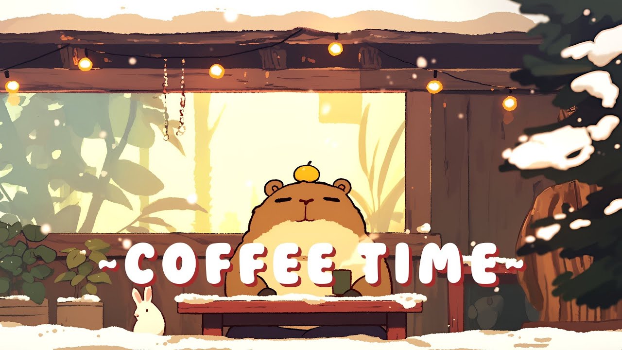 [Full Hour] Capybara Lofi Radio - Relaxing Tunes Collection ~ Zen Moments ~ 🦫 🍵 ✨