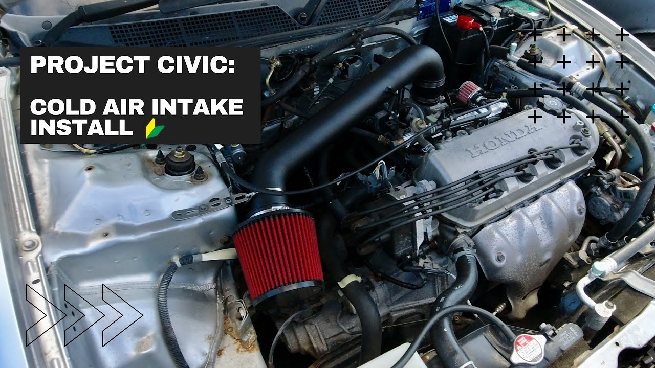 Project JDM - 6th Gen Civic: EJ9 Cold Air Intake Install [4K]