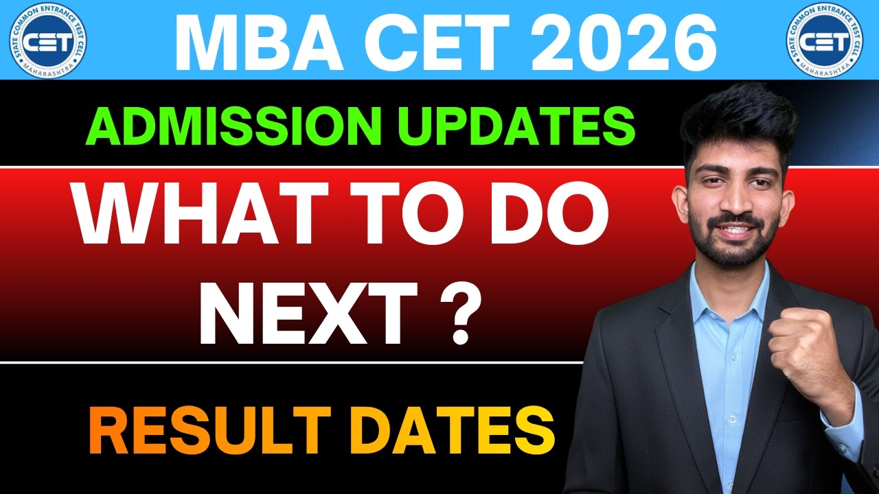 Mba cet Admission Updates 2026 | Mba cet Result Dates 2026
