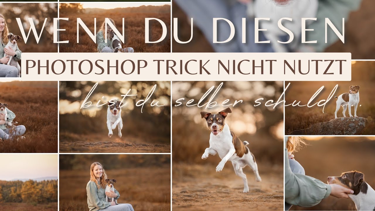 EINHEITLICHEN BILDSTIL mit Photoshop erreichen UND ZEIT SPAREN ?! So geht's!