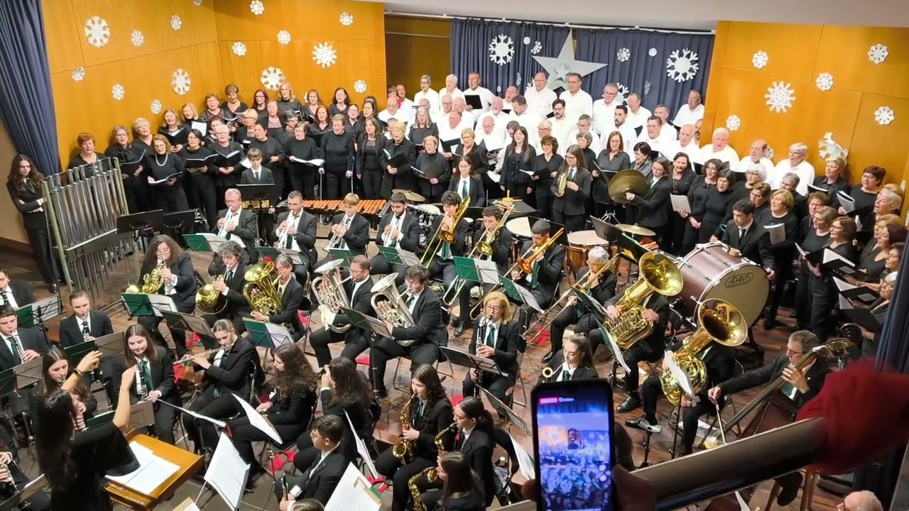 Orfeón Conde de Gondomar,  22 decembro en C.Cultural de Vincios, Muñeira de San Amaro