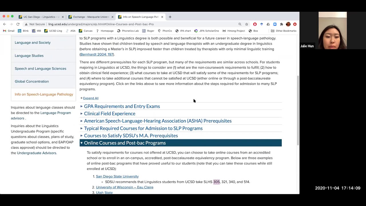 SLP Infosession: Fall 2020