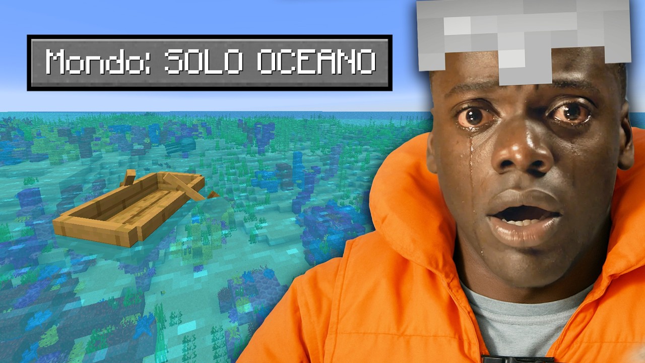 Minecraft ma il Mondo è SOLO OCEANO