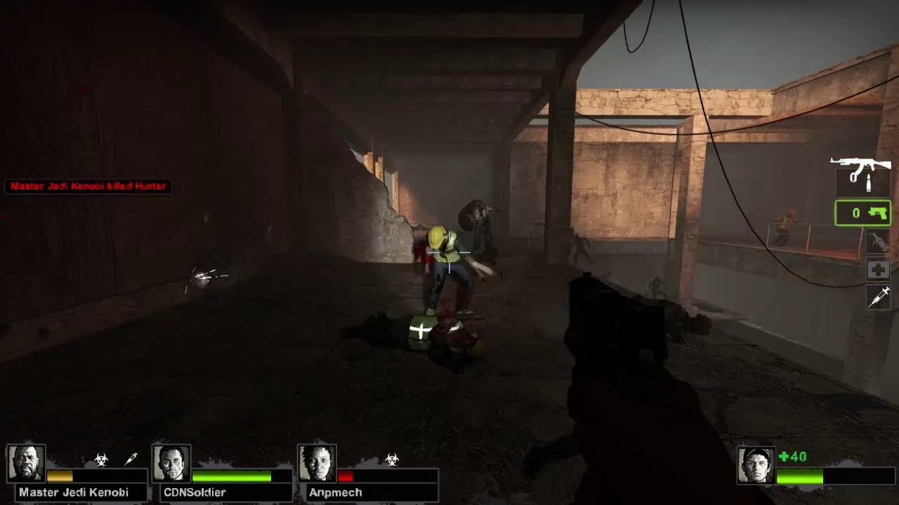 Playing Left 4 Dead for a bit