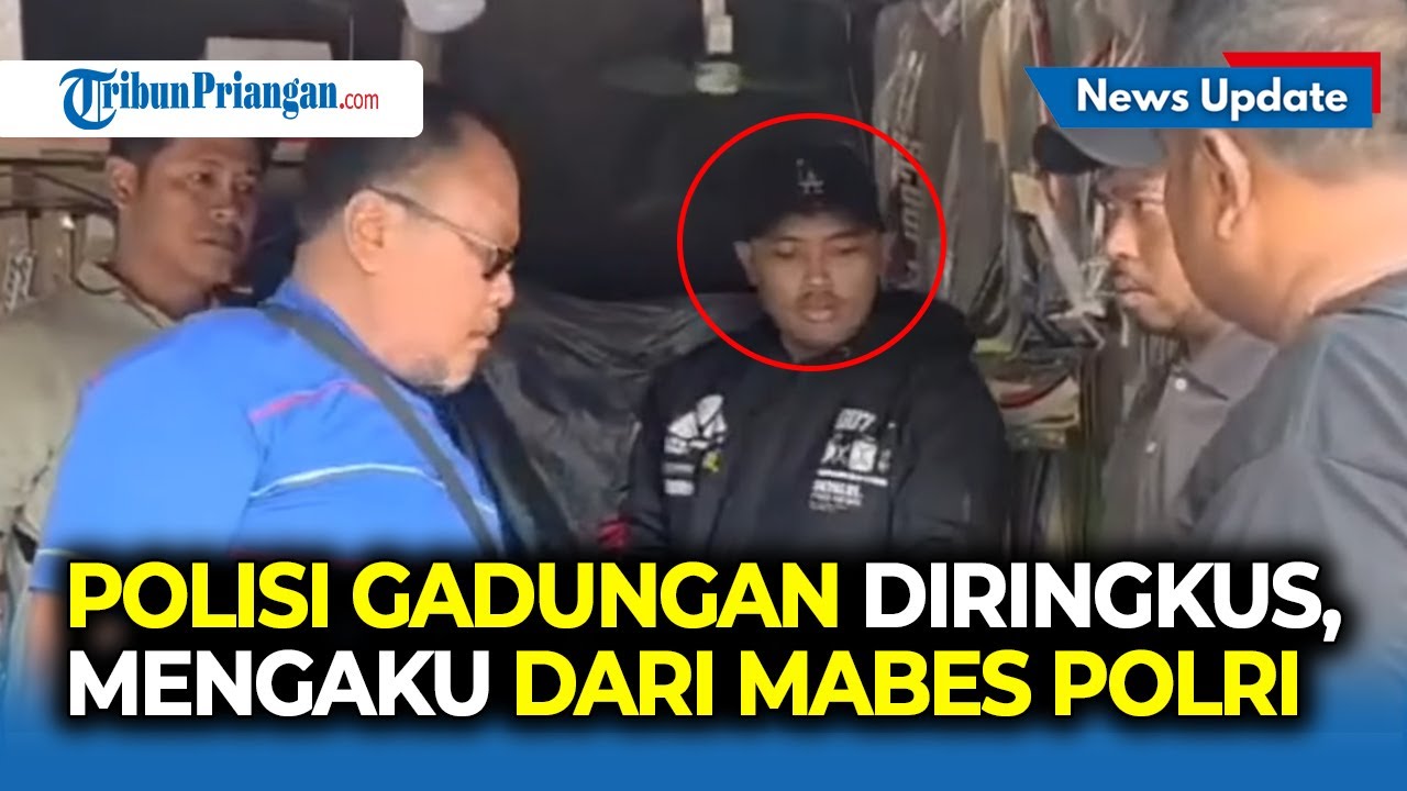 Detik-Detik Polisi Gadungan Diringkus di Jakarta Utara, Mengaku dari Mabes Polri