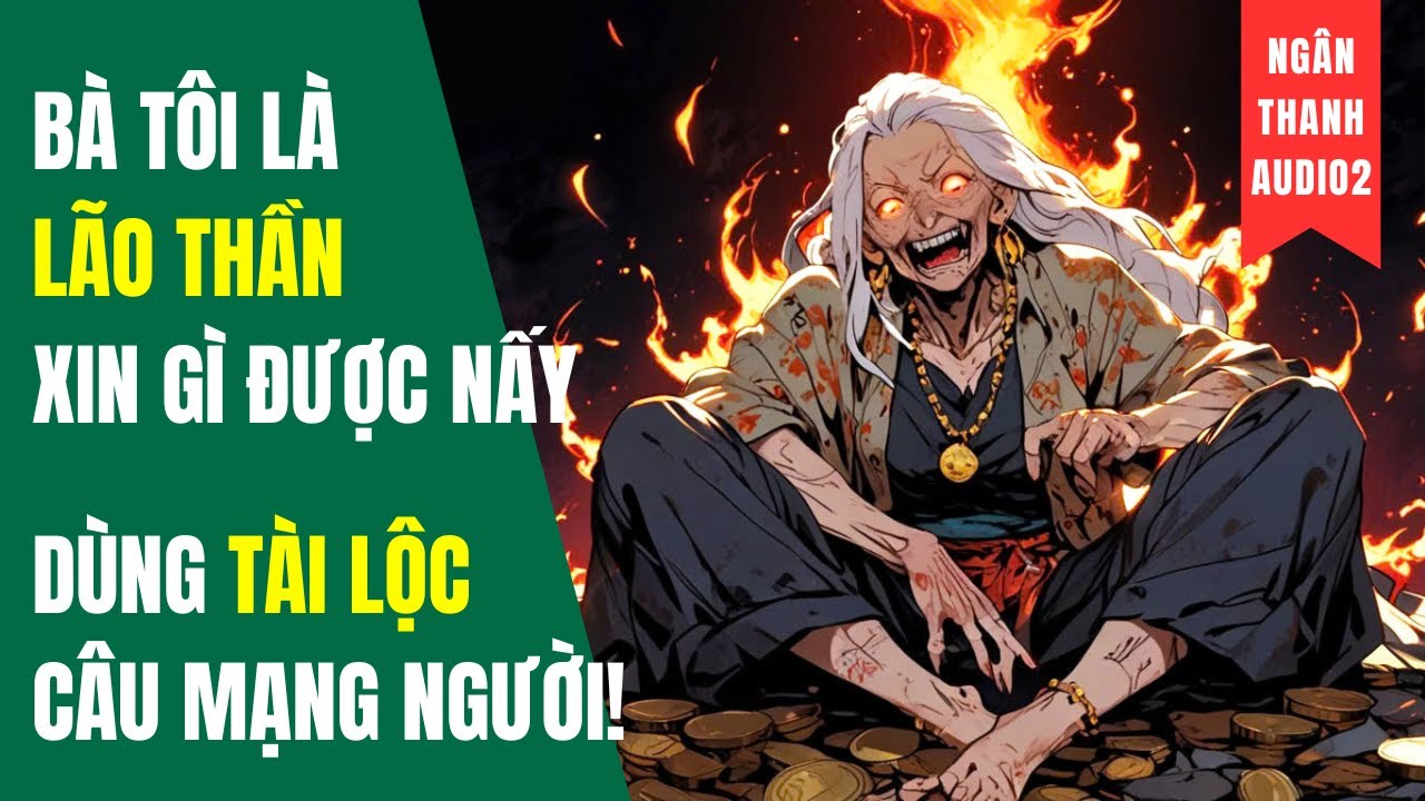 BÀ TÔI LÀ LÃO THẦN XIN GÌ ĐƯỢC NẤY, CHUYÊN DÙNG TÀI LỘC ĐỂ CÂU MẠNG NGƯỜI| TRUYỆN AUDIO | KINH DỊ