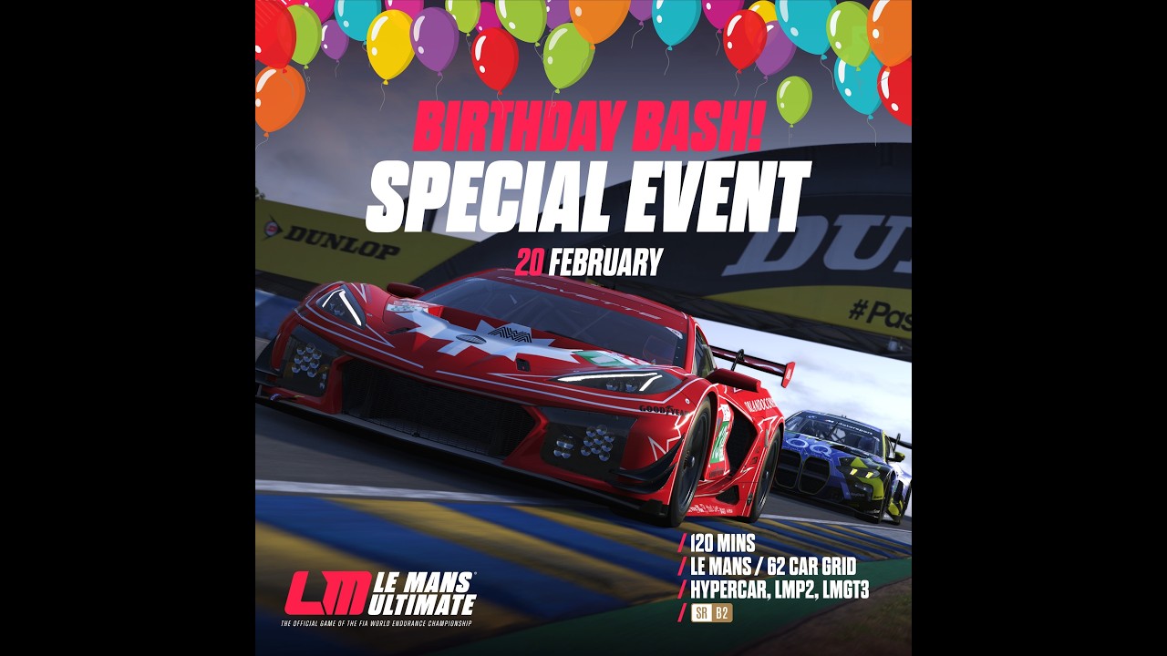 LMU BIRTHDAY BASH | 2H EM LEMANS | ASTON MARTIN LMGT3