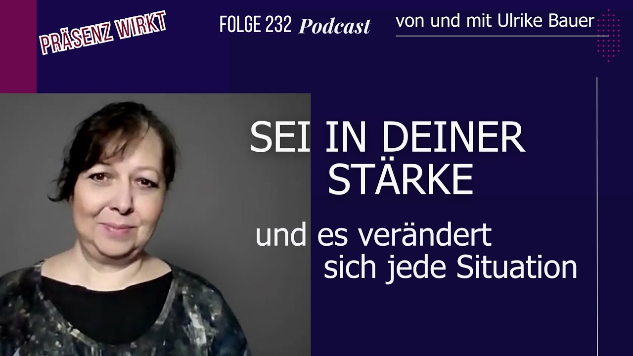 Innere Stärke: Der Grund, warum Gespräche, Pläne und Ziele aufgehen.   #präsenz #innerestärke