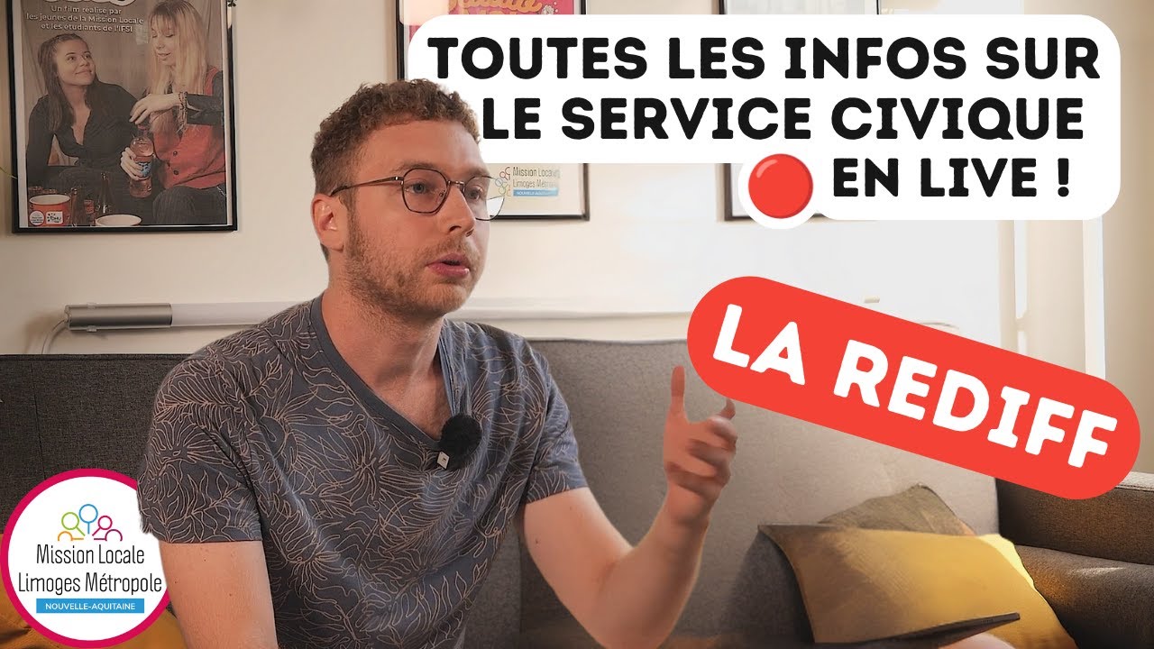 🎥 Rediffusion du live Twitch sur le Service Civique ! 🌟