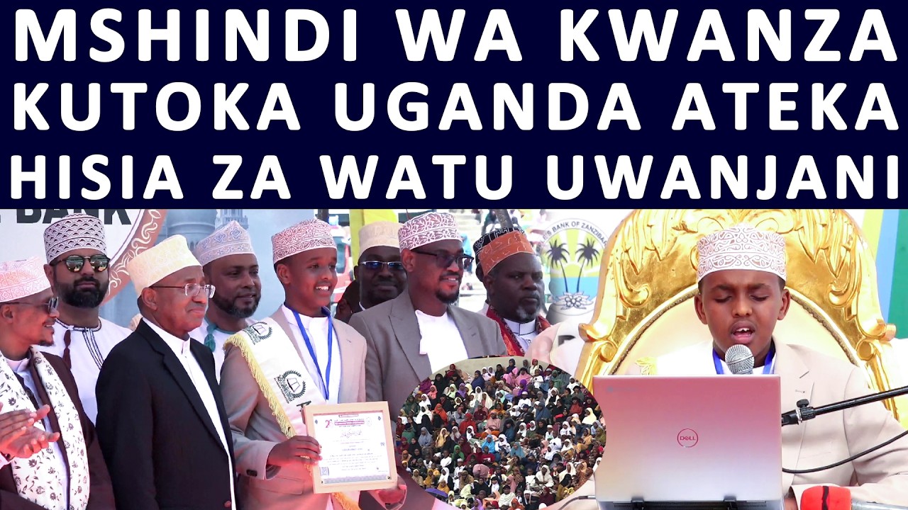 MSHINDI WA KWANZA ATEKA HISIA ZA WATU KWA MKAPA WAISLAMU WASHINDWA KUJIZUIYA TAZAMA WALICHOKIFANYA
