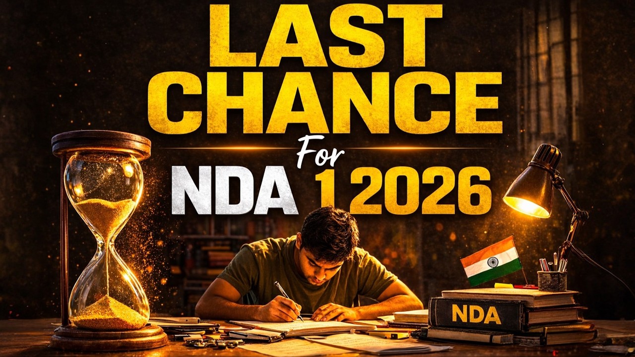 Countdown Begin ! NDA 1 2026 | NDA 1 2026 Preparation Strategy | Shubham Varshney SSB