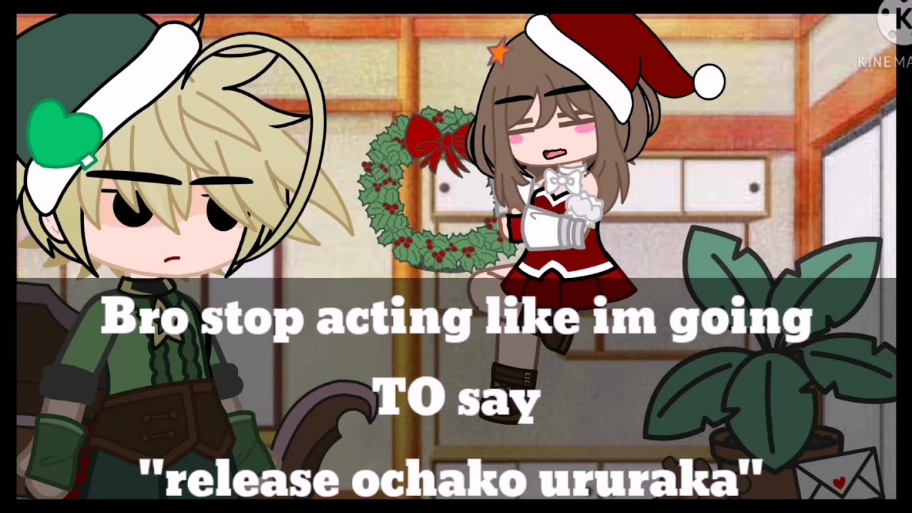 it's not what it looks like... -bakugou mha|bnha|kacchako|Christmas|gacha|gacha club| ship video|💖🧡.