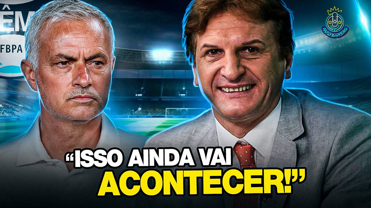 JORGE BAIDEK futuro PRESIDENTE DO GR&Ecirc;MIO? ENCONTRO COM MOURINHO? Ele revela tudo!