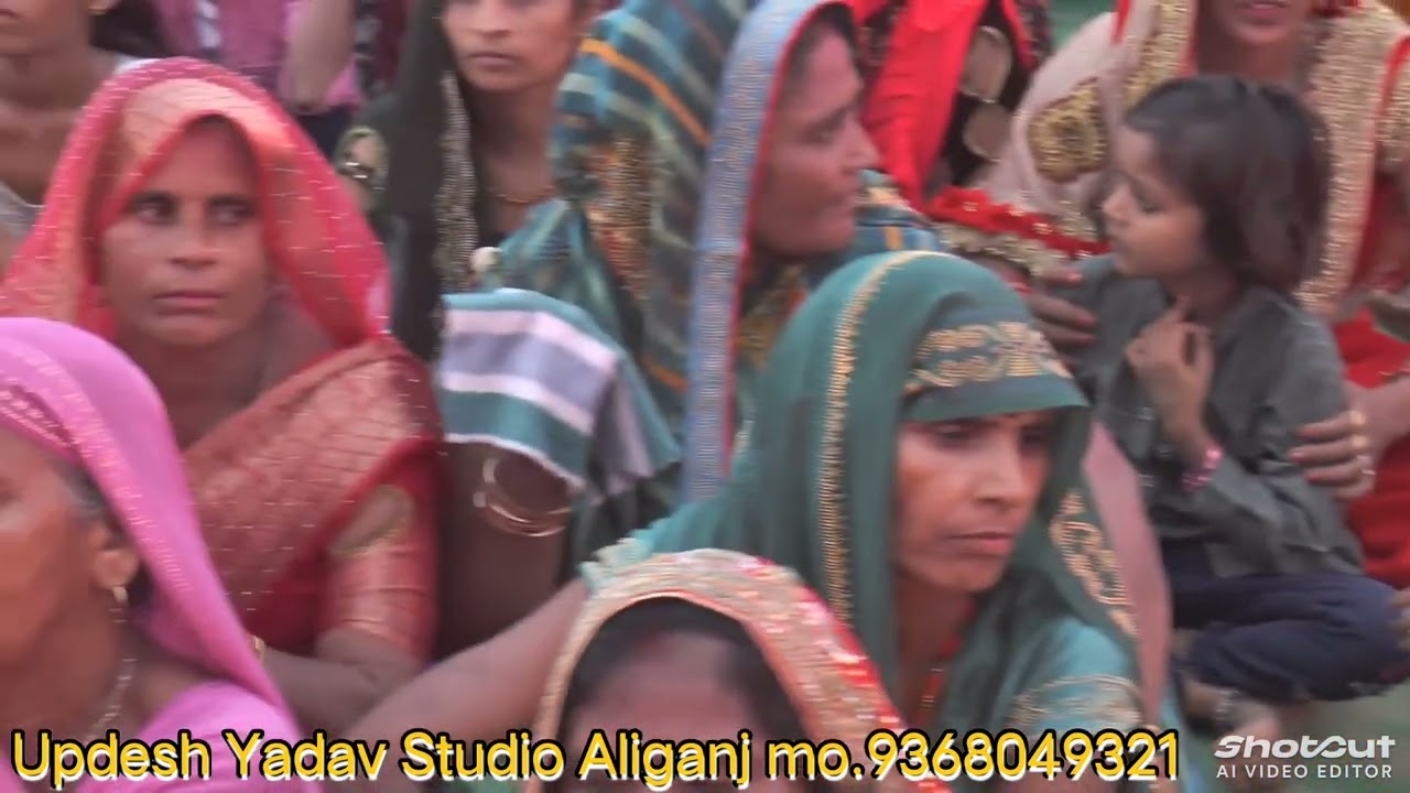 भोले शास्त्री जी की कथा स्थल नगला नया में Updesh yadav studio Aliganj mo.9368049321