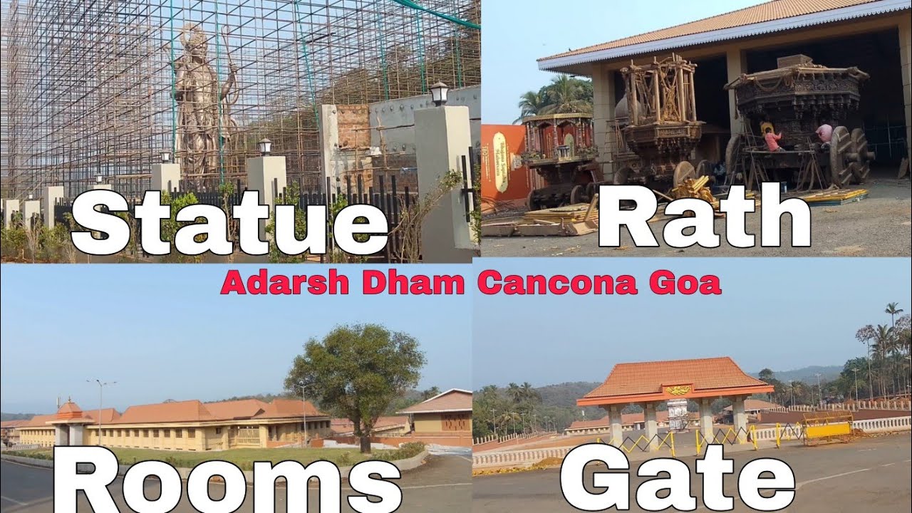 RAAM STATUE  CANCONA GOA // COMPLETE VIDEO #ajaykajalgoa #ramstatue #rammandir 