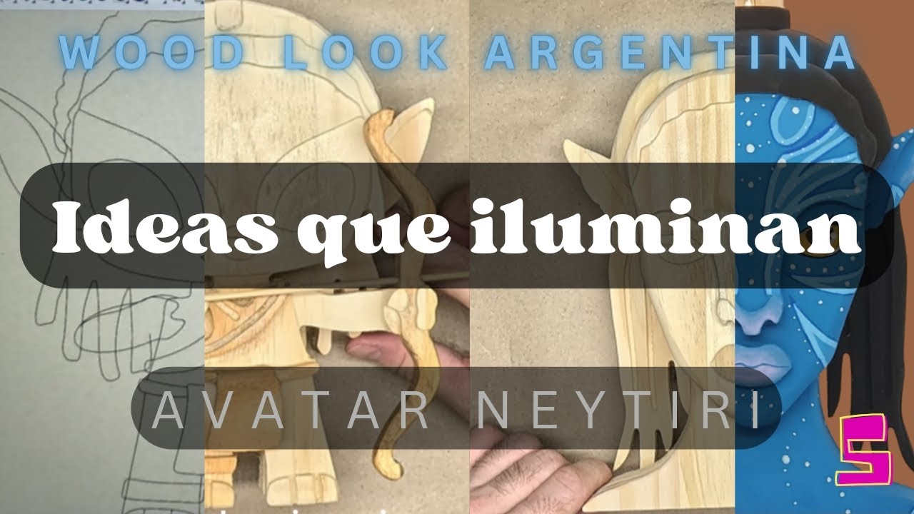 Lámpara de Avatar #neytiri #ia #inteligenciaartificial #lamparas