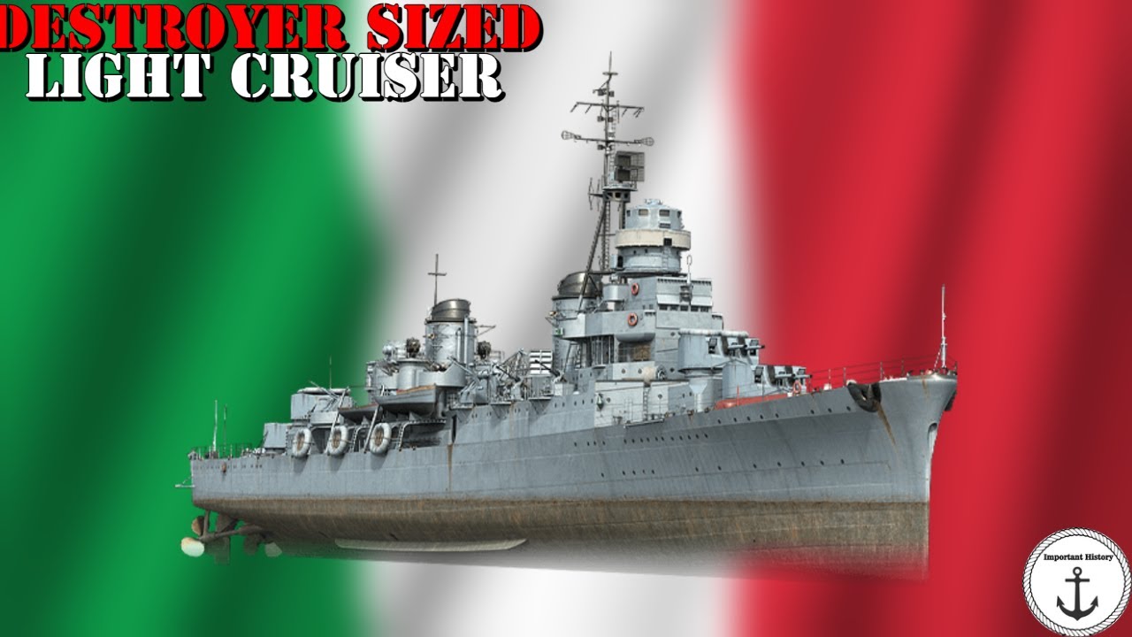 The Soviet Destroyer That Became an Italian Light Cruiser