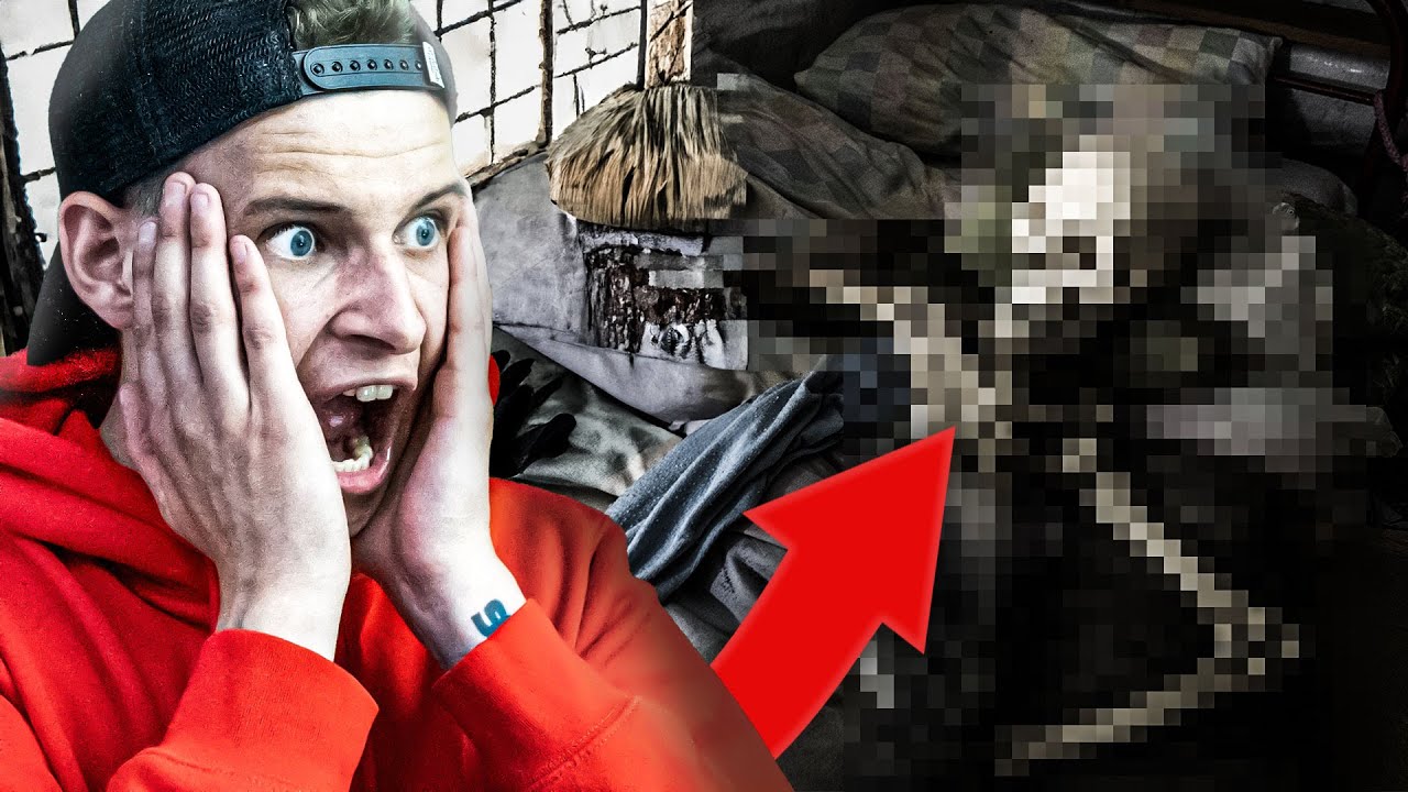 SKELETT noch im BETT! 😨 Dieser LOST PLACE macht uns ANGST!