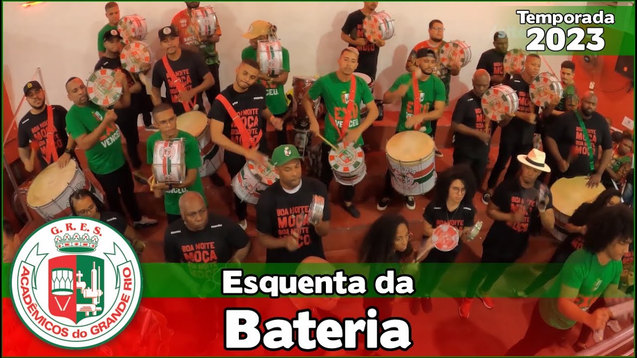 Grande Rio 2023 | Esquenta da Bateria e Samba Exaltação |  Ao vivo no Salgueiro Convida #SC23