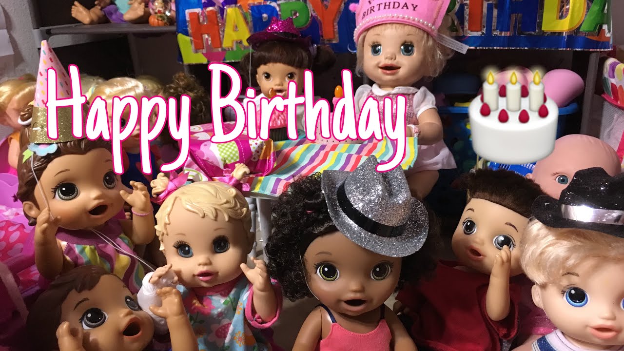 BABY ALIVE: Danielle and Autumn&rsquo;s surprise birthday party!