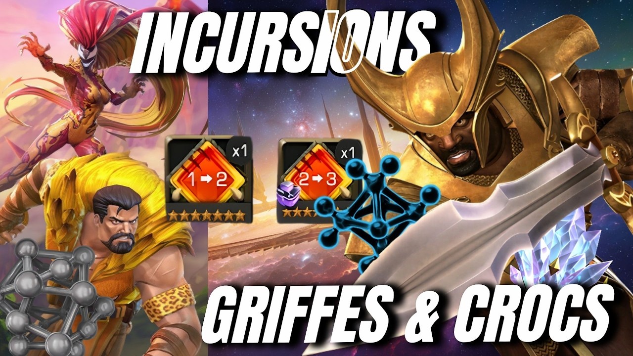 MCOC - INCURSIONS GRIFFES ET CROCS AVEC LE NOUVEL AEGON