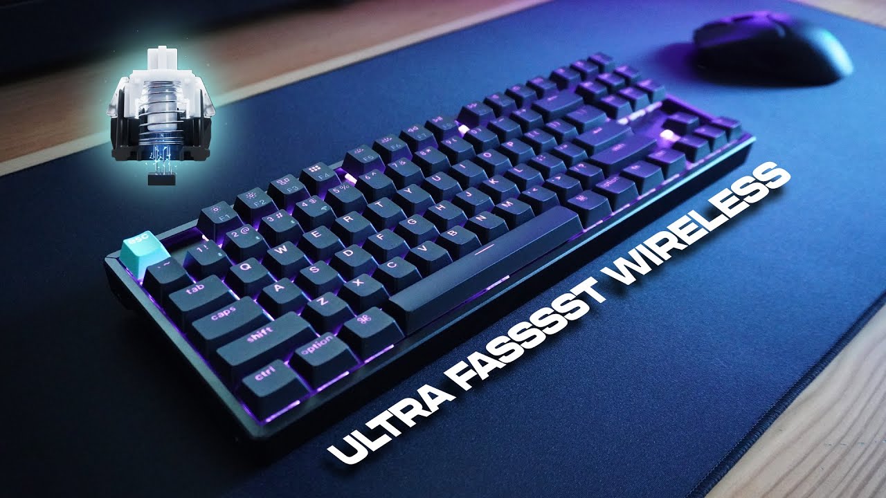 Распаковка клавиатуры Keychron K8 Hall Effect (улучшение игровой конфигурации)