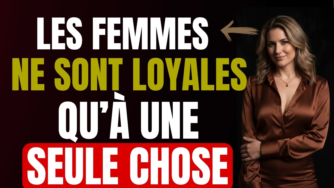 pourquoi les femmes ne sont loyales qu’à une seule chose et ce que cela révèle sur la vie |stoïcisme