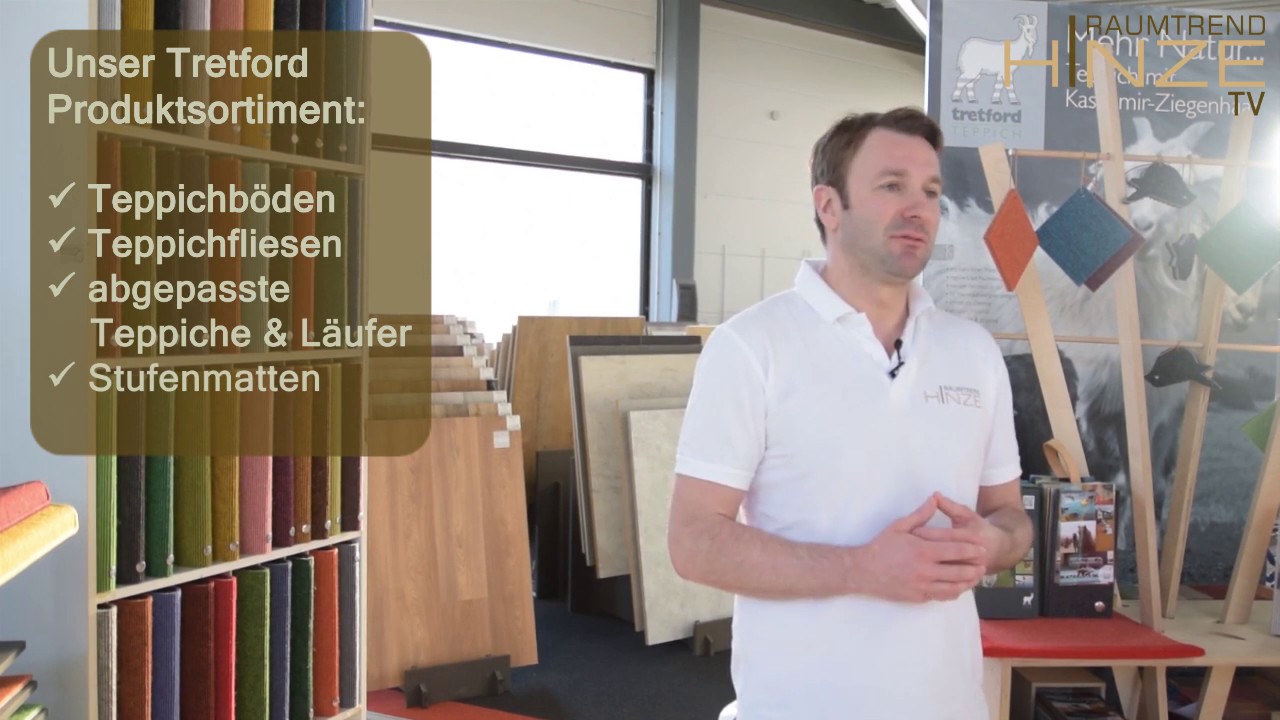 TRETFORD Teppichboden | Produktvorstellung | Raumtrend Hinze Darmstadt