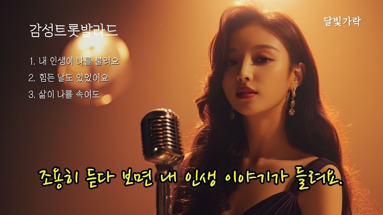 Playlist 내 인생이 나를 불러요 | 감성트롯발라드 | 감성트로트  | 발라드트로트 | 트로트발라드 | 중년감성 | 중년들이사랑하는노래모음 | 중년애창곡 | 인생노래