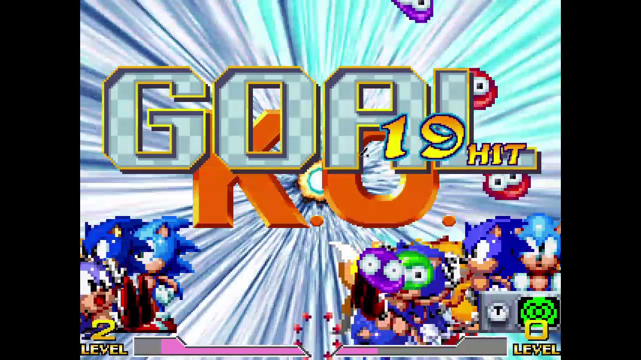 MUGEN Sonic Mania 4v4 battle