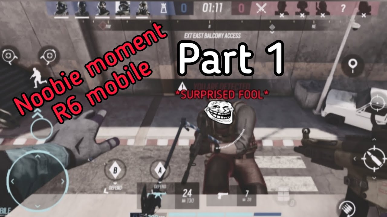 Noobie Moment - R6 Mobile