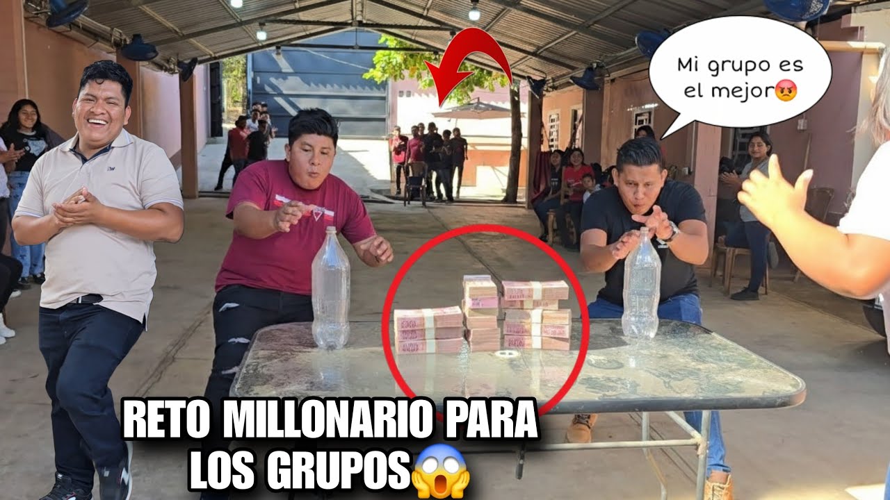 EDY PUSO A Competir Dos GRUPOS Del CHAPINCITO😱Quien Sera El Mejor Grupo Ganador De Hoy💵