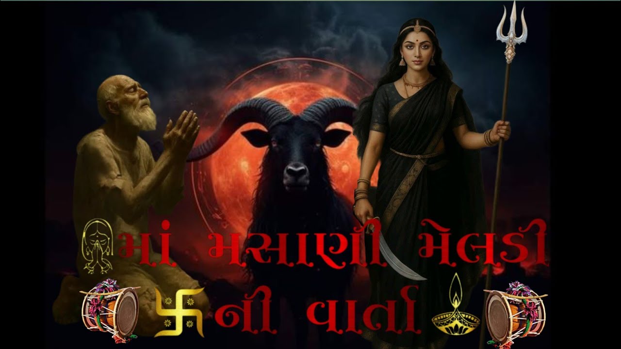 માં મસાણી મેલડી ની વાર્તા maa Masani melody Ni varta #dakla #damru #bhakti 