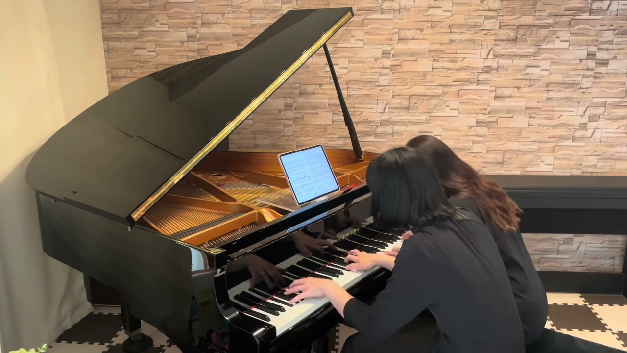 『威風堂々』Edward Elgar ピアノ連弾「MoRe」 （楽譜付き）