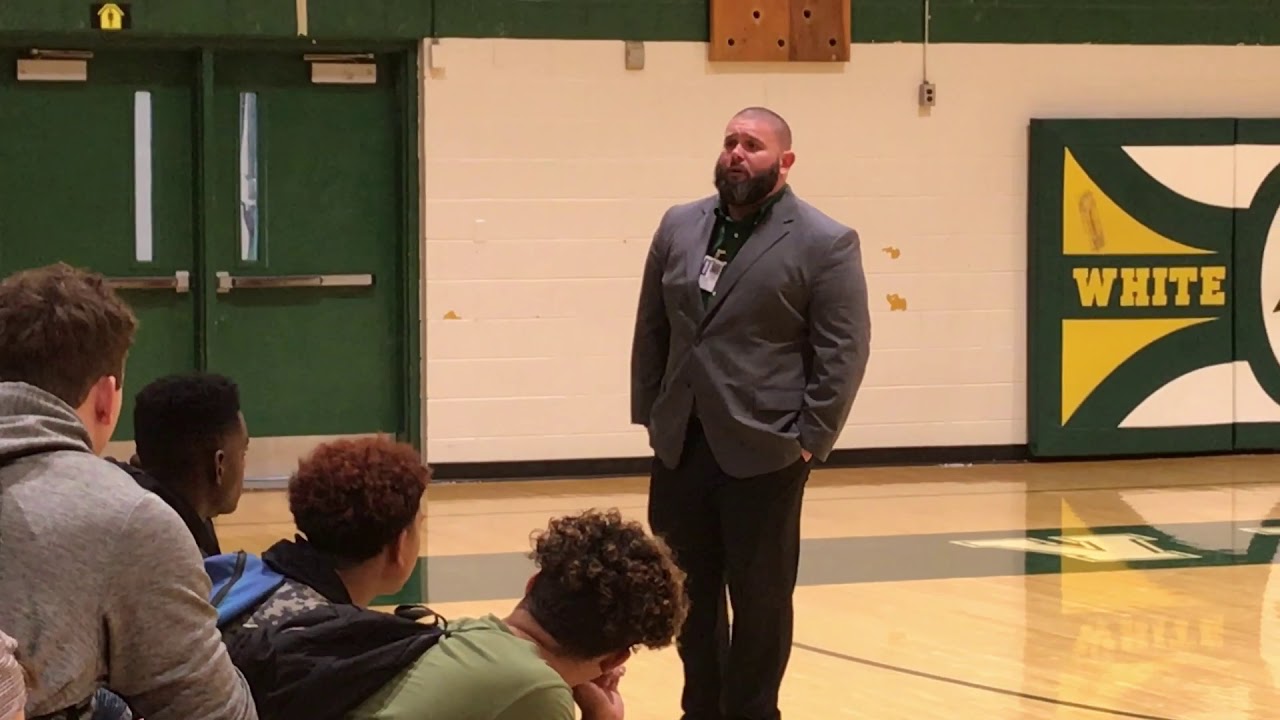 Jonathan Byrd was introduced as White Oak’s new head football coach